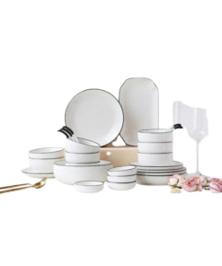 Bộ bát đĩa sứ